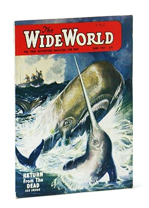 Imagen del vendedor de The Wide World - The True Adventure Magazine for Men, June 1957 - The Men of Site "X" / Carpet of Buffalo Bones a la venta por RareNonFiction, IOBA