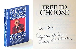 Imagen del vendedor de Free To Choose - A Personal Statement a la venta por RareNonFiction, IOBA