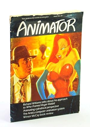 Image du vendeur pour Animator [Magazine] - Your Guide to the World of Animation, Issue No. 24, December 1988 - Richard Williams and "Who Framed Roger Rabbit" mis en vente par RareNonFiction, IOBA