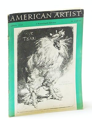 Bild des Verkufers fr American Artist Magazine, April (Apr.) 1949 - Joe Kaufman / A Look at Canadian Art zum Verkauf von RareNonFiction, IOBA