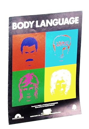 Seller image for Body Language - Recorded By Freddie Mercury and Queen: Sheet Music for Voice and Piano with Guitar Chords for sale by RareNonFiction, IOBA