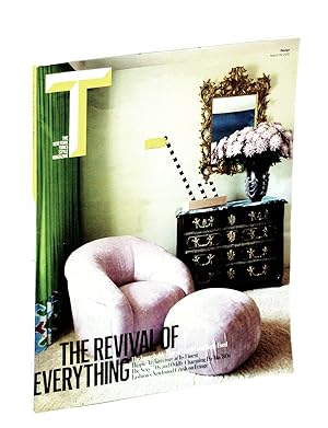Imagen del vendedor de The New York Times Style Magazine, March [Mar.] 29, 2015 - The Revival of Everything a la venta por RareNonFiction, IOBA
