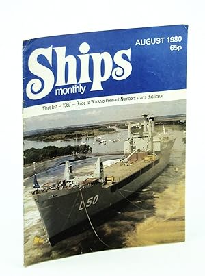 Bild des Verkufers fr Ships Monthly - The Magazine for Shiplovers Ashore and Afloat, August 1980 - Liberty Ship Wreck! zum Verkauf von RareNonFiction, IOBA