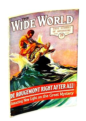 Bild des Verkufers fr The Wide World, True Stories of Adventure, February [Feb.] 1922, Vol. 48, No. 286: Battle with a Giant Conger Eel zum Verkauf von RareNonFiction, IOBA