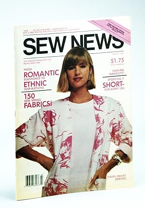 Seller image for Sew News - The Fashion Magazine For People Who Sew, Number 66, March [Mar.] 1988 - Olympic Outfitters for sale by RareNonFiction, IOBA