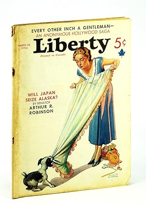 Seller image for Liberty Magazine, March [Mar.] 24, 1934, Vol. 11, No. 12 - Will Japan Seize Alaska? for sale by RareNonFiction, IOBA