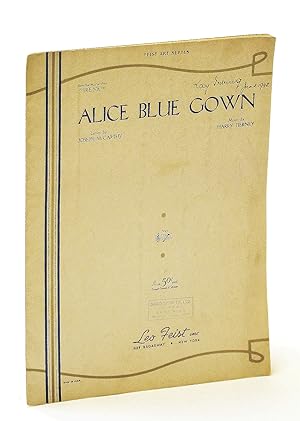 Seller image for Alice Blue Gown: Sheet Music for Voice and Piano for sale by RareNonFiction, IOBA