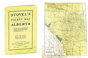 Seller image for Stovel's Map of Alberta for sale by RareNonFiction, IOBA