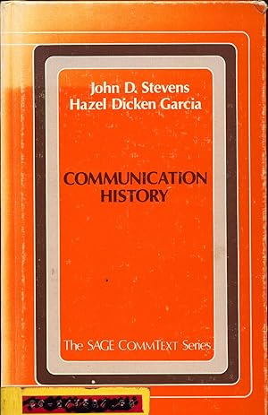 Image du vendeur pour Communication History Volume 2, The Sage COMMTEXT Series mis en vente par avelibro OHG