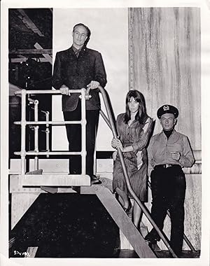 Bild des Verkufers fr Morituri (Original photograph of Marlon Brando, Janet Margolin, and Yul Brynner from the 1965 film) zum Verkauf von Royal Books, Inc., ABAA