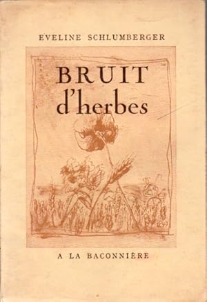 Imagen del vendedor de Bruit d'herbes a la venta por L'ivre d'Histoires