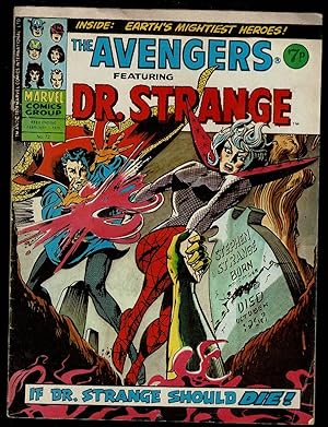 Immagine del venditore per The Avengers Featuring Dr. Strange No. 72 February 1, 1975 venduto da Lazy Letters Books