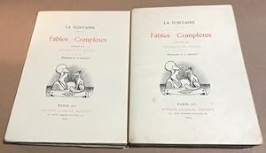 Fables complètes suivies de Philémon et Baucis / illustrations en couleurs de G.Ripart / 2 tomes ...