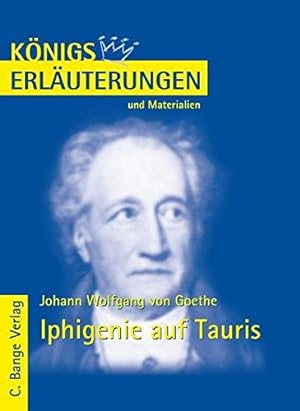 Bild des Verkufers fr Knigs Erluterungen und Materialien, Bd.15, Iphigenie auf Tauris zum Verkauf von Gabis Bcherlager