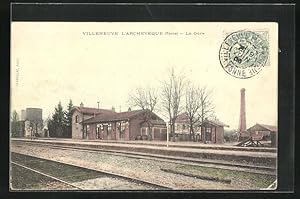 Ansichtskarte Villeneuve, La Gare