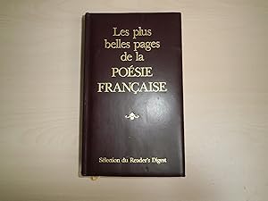 Bild des Verkufers fr Les Plus belles pages de la posie franaise zum Verkauf von Le temps retrouv