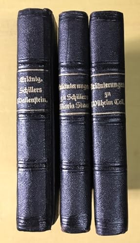 Erläuterungen zu den Deutschen Klassikern: III. Abteilung (Erläuterungen zu Schillers Werken): Bd...