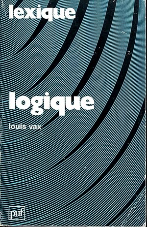 Seller image for Lexique Logique for sale by Sylvain Par