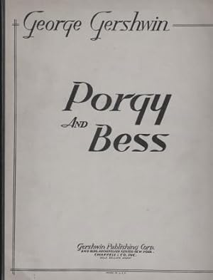 The Theatre Guild presents Porgy and Bess. Libretto by Du Bose Heyward. Settings by Sergei Soudei...