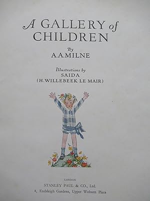 A GALLERY OF CHILDREN