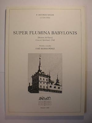 Seller image for Super flumina babylonis ( Motete de Pars) Concert Spirituel, 1768 for sale by Librera Antonio Azorn