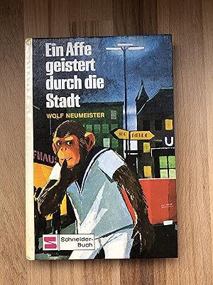 Bild des Verkufers fr Ein Affe geistert durch die Stadt zum Verkauf von Versandantiquariat Cornelius Lange