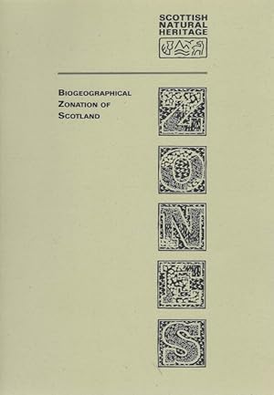 Seller image for Biogeographical Zonation of Scotland for sale by PEMBERLEY NATURAL HISTORY BOOKS BA, ABA