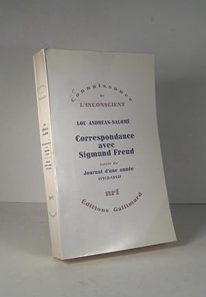 Seller image for Correspondance avec Sigmund Freud. Suivie du : Journal d'une anne 1912-1913 for sale by Librairie Bonheur d'occasion (LILA / ILAB)