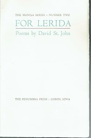 For Lerida - The Manila Series Number Two