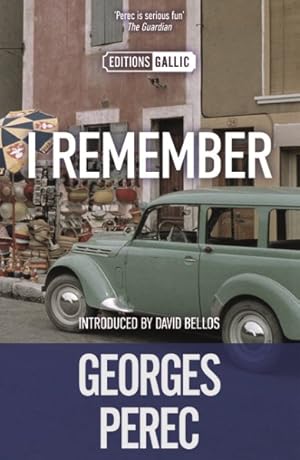 Seller image for I Remember for sale by GreatBookPricesUK