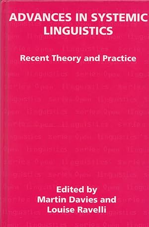 Image du vendeur pour Advances in Systemic Linguistics Recent Theory and Practice mis en vente par Cider Creek Books