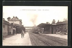 Ansichtskarte Brunoy, La Gare, Vue interieure