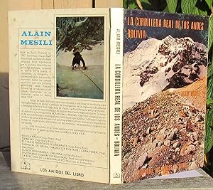 La Cordillera Real De Los Andes Bolivia -- 1984 FIRST EDITION