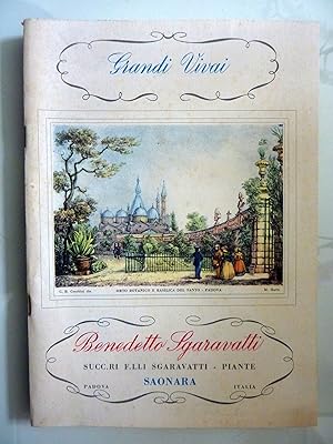 GRANDI VIVAI BENEDETTO SGARAVATTI SAONARA ( Padova ) - CATALOGO GENERALE N. 318 AUTUNNO 1959 - PR...