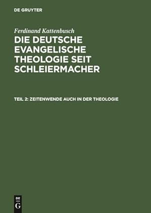 Bild des Verkufers fr Zeitenwende auch in der Theologie zum Verkauf von AHA-BUCH GmbH