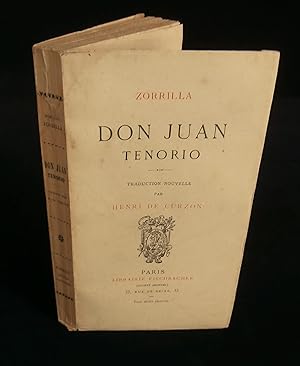 Seller image for DON JUAN TENORIO, Drame religieux fantastique en deux parties . for sale by Librairie Franck LAUNAI
