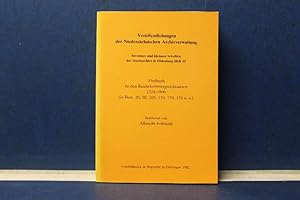 Findbuch zu den Reichskammergerichtsakten 1524-1806 (in Best. 20, 90, 105, 110, 120, 126 u.a.) Ve...