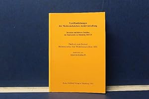 Findbuch zum Bestand Hannoversches Amt Wildeshausen (Best. 106) Veröffentlichungen der Niedersäch...