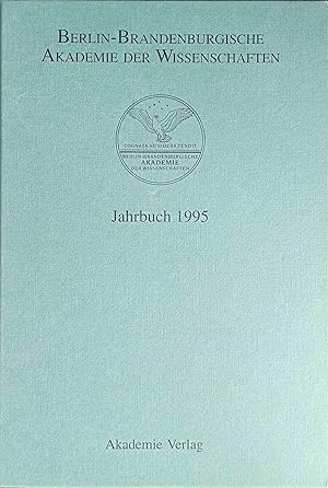 Berlin-Brandenburgische Akademie der Wissenschaften. Jahrbuch 1995.