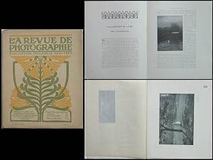 REVUE DE PHOTOGRAPHIE n°5 1903 EMMA BARTON, ROBERT DEMACHY, CONSTANT PUYO