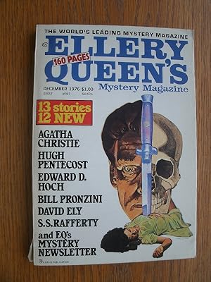 Bild des Verkufers fr Ellery Queen's Mystery Magazine December 1976 zum Verkauf von Scene of the Crime, ABAC, IOBA