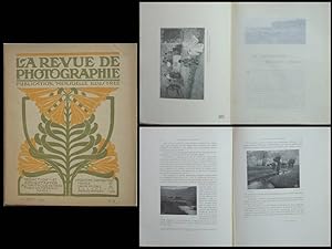 REVUE DE PHOTOGRAPHIE n°8 1903 OTTO SCHARF, RODOLPHE KANZLER, EMILE FRECHON