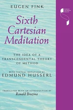 Bild des Verkufers fr Sixth Cartesian Meditation : The Idea of a Transcendental Theory of Method zum Verkauf von GreatBookPrices