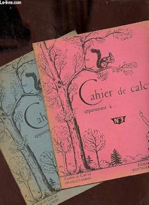 Image du vendeur pour Cahier de calcul - n2 + n3. mis en vente par Le-Livre