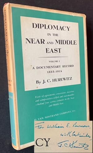 Bild des Verkufers fr Diplomacy in the Near and Middle East (Vol. I: A Documentary Record 1535-1914) zum Verkauf von APPLEDORE BOOKS, ABAA