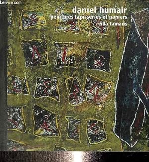 Image du vendeur pour Daniel Humair, peintures, tapisseries et papiers, oeuvres de 1987  2000 : 19 fvrier - 2 avril 2000, Villa Tamaris mis en vente par Le-Livre