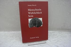 Bild des Verkufers fr Menschsein, Wirklichkeit, Sein In: Karl Jaspers Vorlesungen zu Fragen der Zeit. zum Verkauf von Antiquariat Wilder - Preise inkl. MwSt.