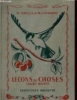 Seller image for Leons de choses - Cours moyen. for sale by Le-Livre