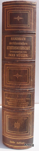 Bild des Verkufers fr Einleitende und Hilfs-Disziplinen: A. Grundlegung und Geschichte der Philologie. B. Hermeneutik und Kritik. C. Palaeographie. D. E. Epigraphik. F. Chronologie. G. Metrologie. 2., sehr vermehrte, teilweise vllig neubearbeitete Auflage. zum Verkauf von Antiquariat Gntheroth