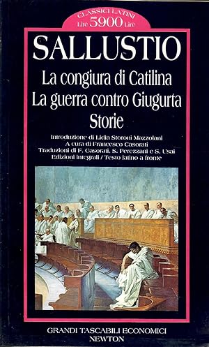 La congiura di Catilina-La guerra contro Giugurta-Storie. Testo latino a fronte